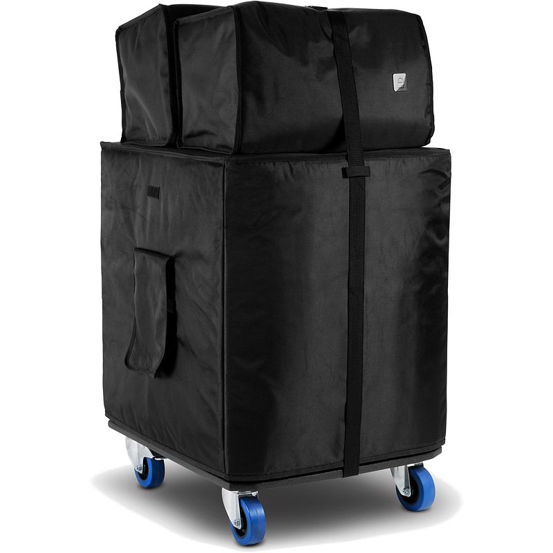 Foto van Ld systems dave 18 g4x bag set draagtassen en wielplaat voor dave 18 g4x