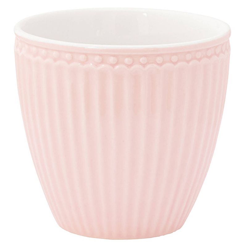 Foto van Greengate beker (latte cup) alice lichtroze 300 ml - ø 10 cm