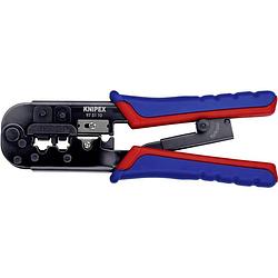 Foto van Knipex 97 51 10 97 51 10 krimptang modulaire stekkers (western) rj11, rj12, rj45