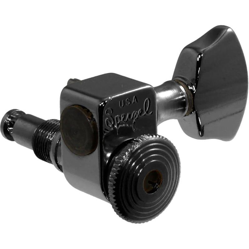 Foto van Sperzel locking tuners 3x3 black stemmechanieken voor gitaar (set van 6)