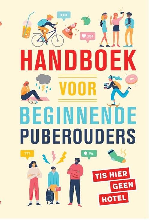 Foto van Handboek voor beginnende puberouders - martine de vente, saskia smith - paperback (9789083095011)