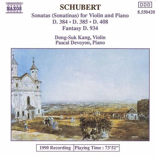 Foto van Schubert: sonatas for violin and piano - cd (4891030504202)