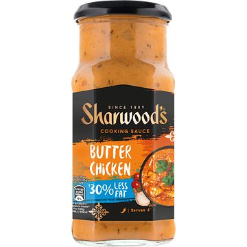 Foto van Sharwood's cooking sauce butter chicken 420g bij jumbo