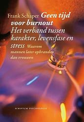 Foto van Geen tijd voor burnout - frank schaper - ebook (9789055949502)