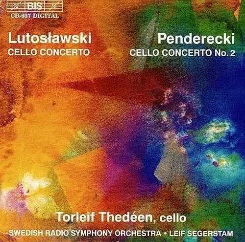 Foto van Lutoslawski: cello concerto/pendericki: cello concerto for no.2 - cd (7318590009376)