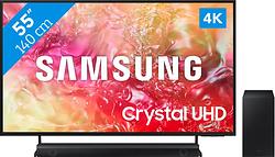 Foto van Samsung crystal uhd 55du7100 (2024)  + soundbar