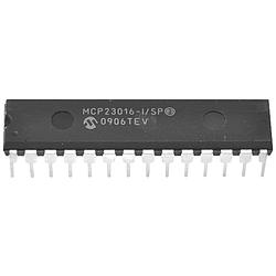 Foto van Microchip technology embedded microcontroller spdip-28 8-bit 20 mhz aantal i/os 23 tube
