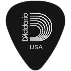 Foto van D'saddario 1cbk4-10 black celluloid plectra 10 pack medium