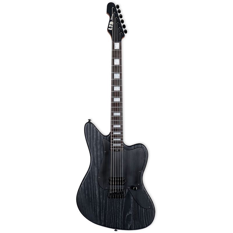 Foto van Esp ltd deluxe xj-1 ht black blast elektrische gitaar