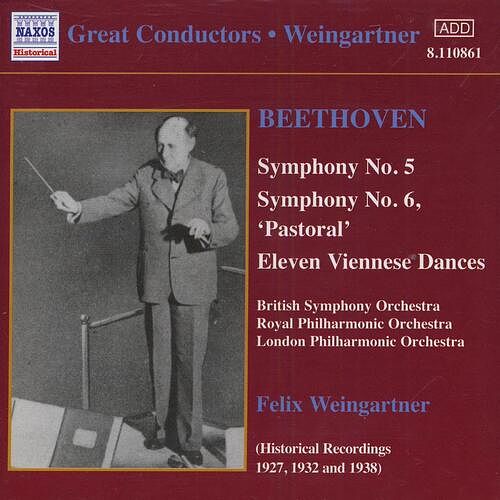 Foto van Beethoven: symphonies nos. 5 & 6/eleven viennese dances - cd (0636943186121)