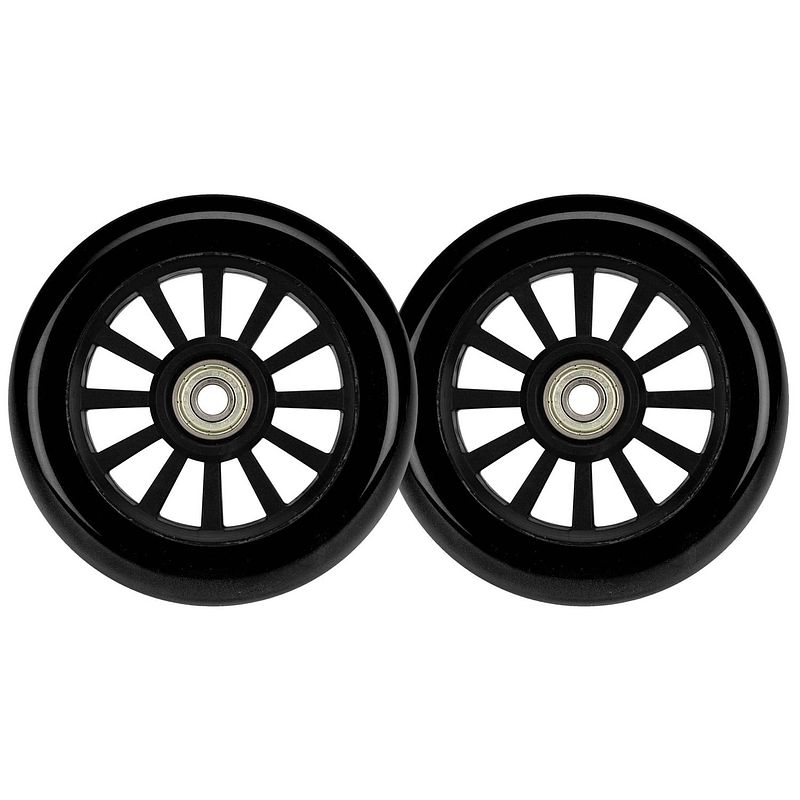 Foto van Black dragon wielen voor stuntscooter 2 stuks zwart 100 mm