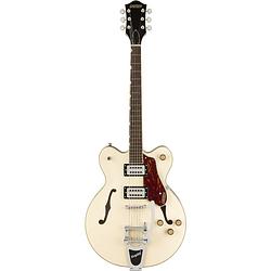 Foto van Gretsch g2622t streamliner center block double-cut bigsby vintage white semi-akoestische gitaar