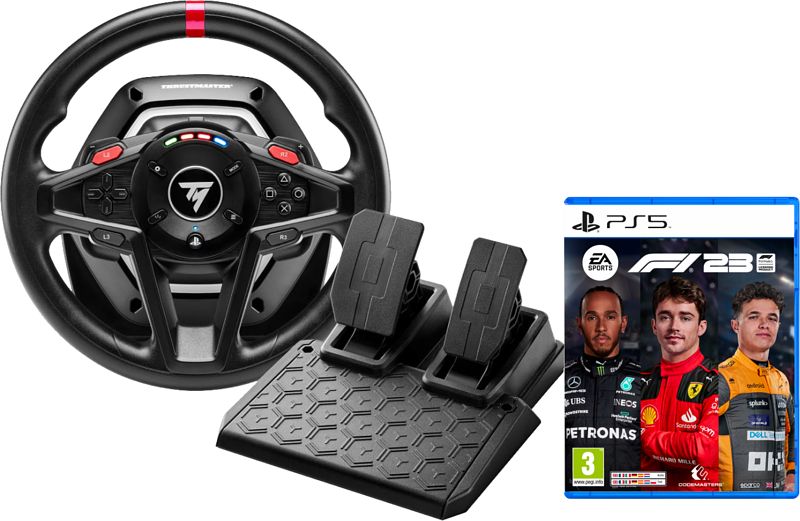 Foto van Thrustmaster t128 racestuur + f1 23 ps5