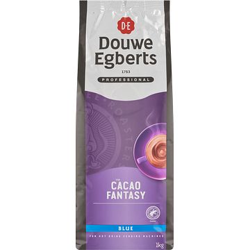 Foto van Douwe egberts professional typ cacao fantasy blue instant cacaodrankpoeder 1kg bij jumbo