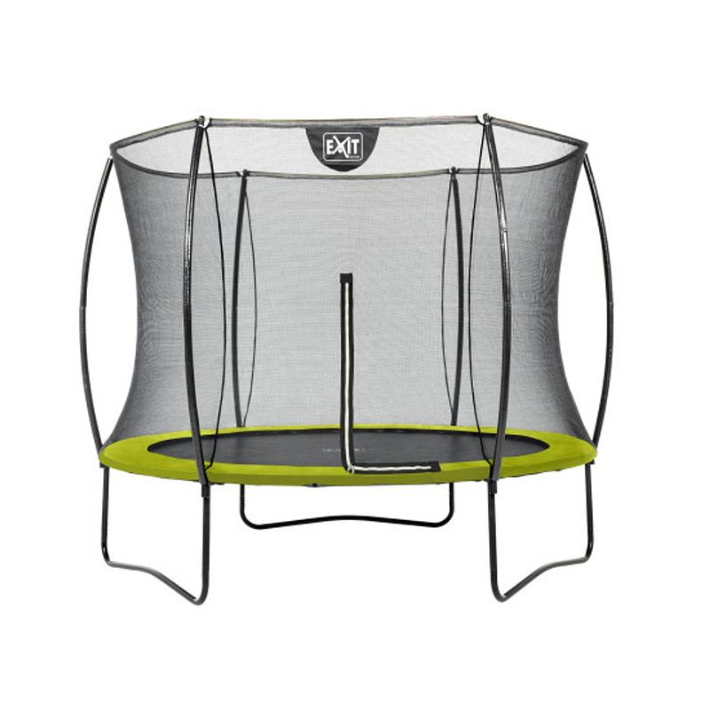 Foto van Exit silhouette trampoline rond - 305 cm - groen