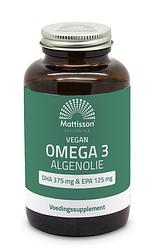 Foto van Mattisson healthstyle vegan omega-3 algenolie