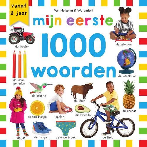 Foto van Mijn eerste 1000 woorden - roger priddy - kartonboekje;kartonboekje (9789000381265)