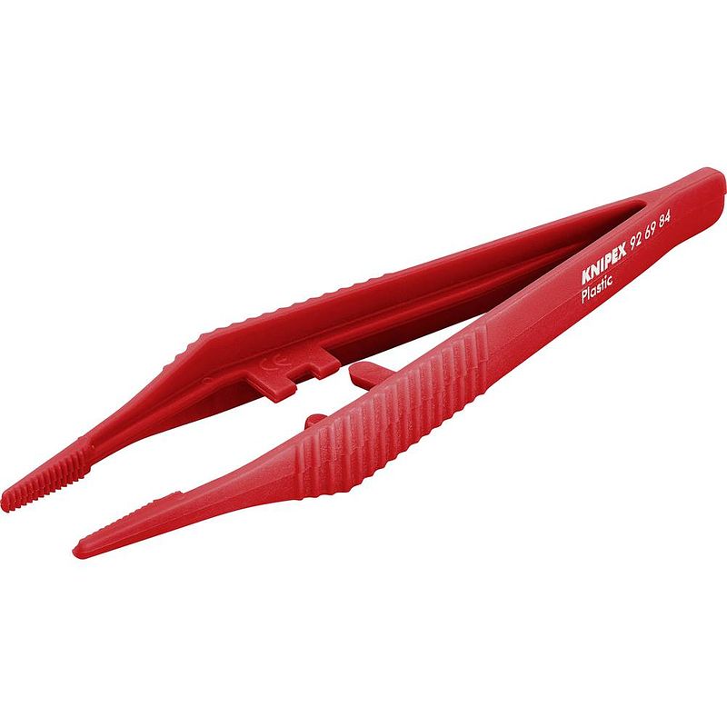 Foto van Knipex 92 69 84 precisiepincet trapezium 130 mm