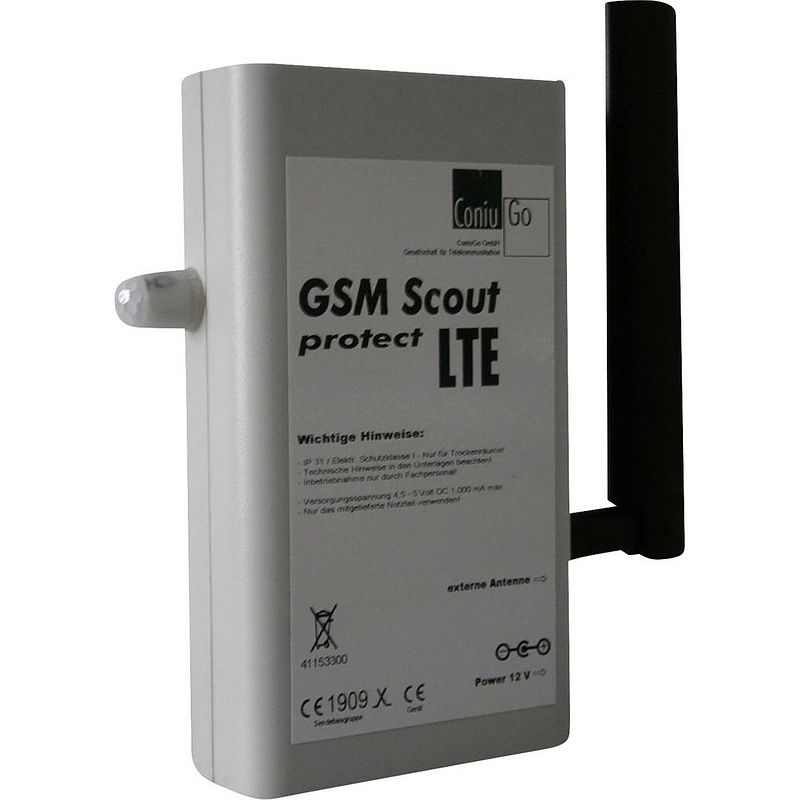 Foto van Coniugo coniugo gsm scout protect lte gsm-module 12 v/dc functie: alarmeren