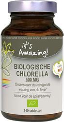 Foto van Its amazing chlorella 500 mg tabletten