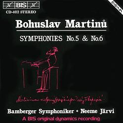 Foto van Martinu: symphony no.5 (1946) - cd (7318590004029)