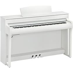 Foto van Yamaha clavinova clp-745wh digitale piano wit