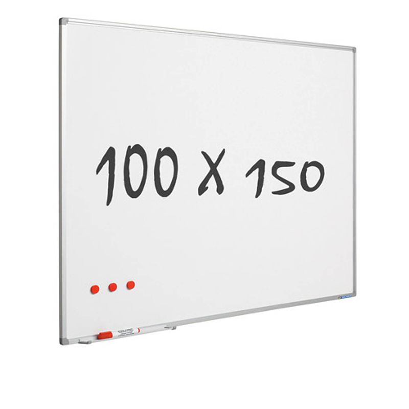 Foto van Whiteboard 100x150 cm - magnetisch