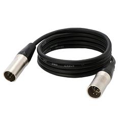 Foto van Devine xgc-m5p-m5p dmx kabel xlr male 5p - xlr male 5p 1.5m