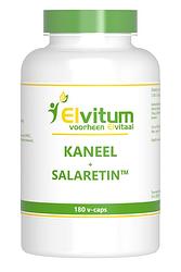 Foto van Elvitum kaneel met salaretin vegicaps