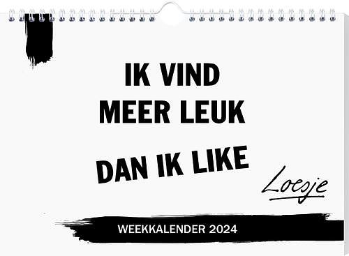 Foto van Loesje familieplanner - 2024 - spiraalgebonden (9789464325669)