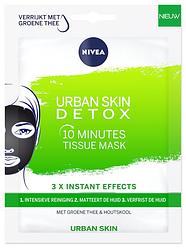 Foto van Nivea urban skin detox tissue mask