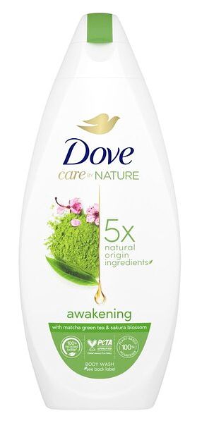 Foto van Dove awakening body wash