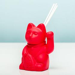 Foto van Lucky cat aroma diffuser - rood