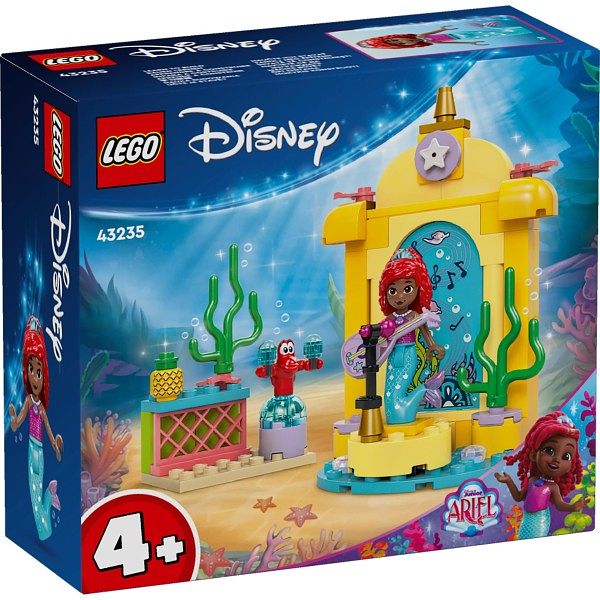 Foto van 43235 lego disney princess ariels muziekpodium