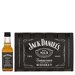 Foto van Jack daniel'ss 10 x 5cl whisky