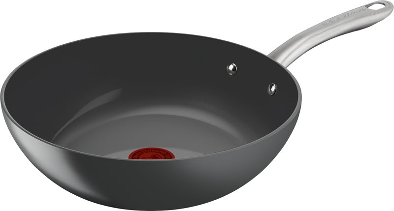 Foto van Tefal renew+ keramische wokpan 28 cm