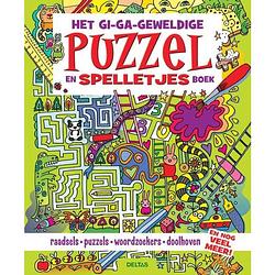 Foto van Het gi-ga-geweldige puzzel- en spelletjesboek