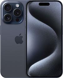 Foto van Apple iphone 15 pro 256gb blue titanium