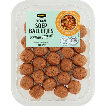 Foto van Jumbo vegan soepballetjes 160g