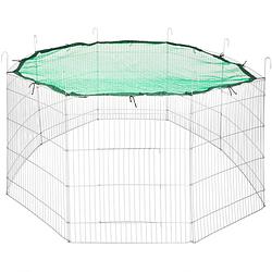 Foto van Tectake - kooi voor kleine dieren incl veiligheidsnet ø 204cm - 402395