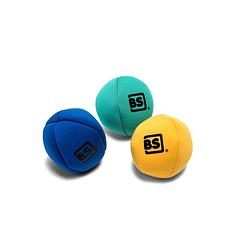 Foto van Bs toys jongleerballen 6 cm neopreen 3 stuks