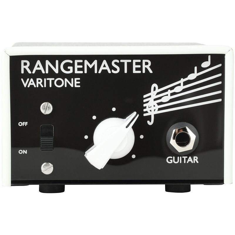 Foto van British pedal company vintage series dallas rangemaster varitone treble booster gitaareffect