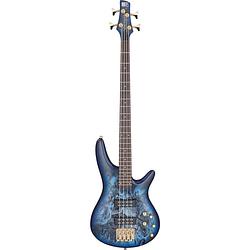 Foto van Ibanez sr300edx soundgear cosmic blue frozen matte elektrische basgitaar