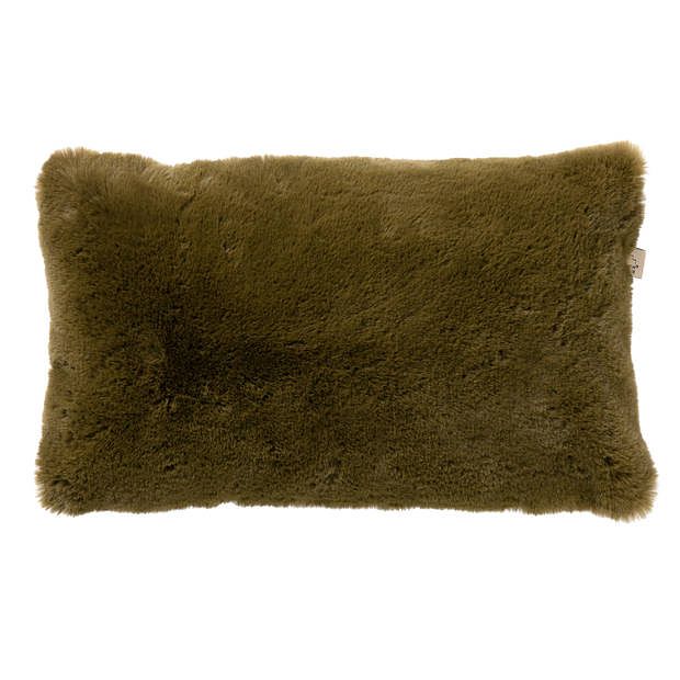 Foto van Dutch decor - zaya - kussenhoes 30x50 cm military olive - groen