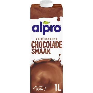 Foto van Alpro sojadrink chocolade smaak houdbaar 1l bij jumbo