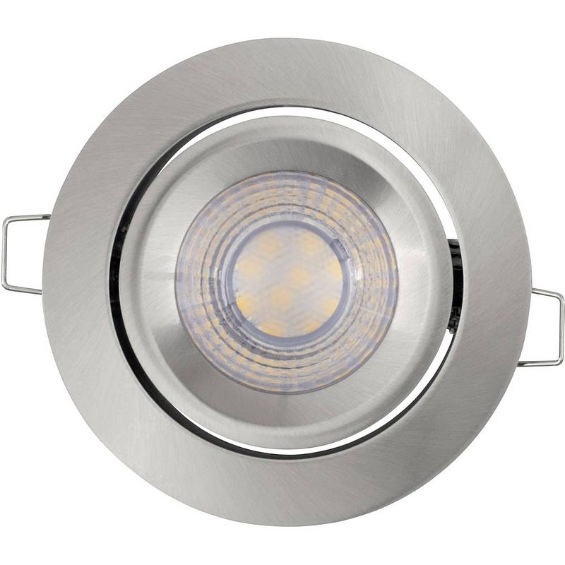 Foto van Ledvance 4058075273146  led-inbouwlamp led 15 w grijs