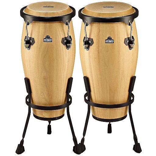 Foto van Nino percussion nino89nt 8 en 9 inch congaset voor kinderen