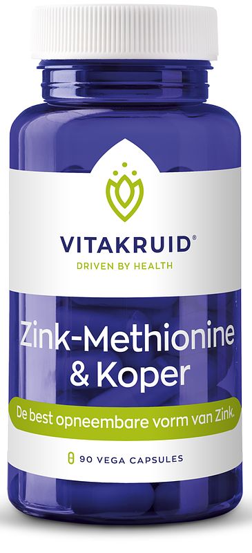 Foto van Vitakruid zink methionine koper capsules