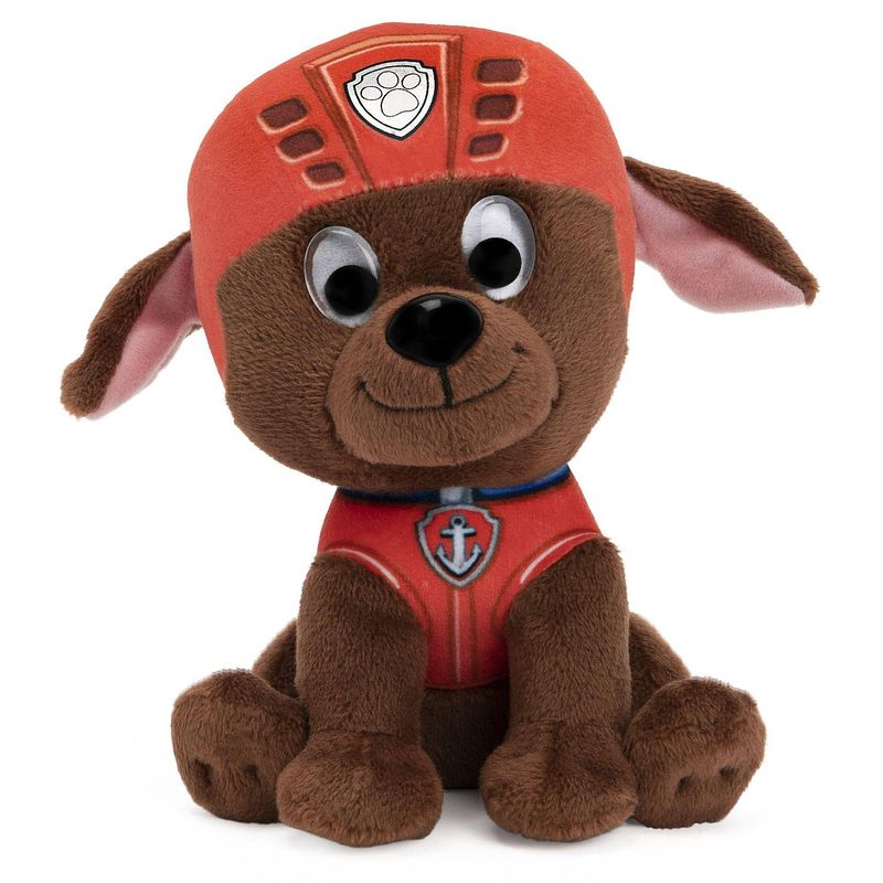 Foto van Pat patrol - pluche 15 cm zuma paw patrol gund - 6058443 - zacht en wasbaar pluche vanaf 12 maanden