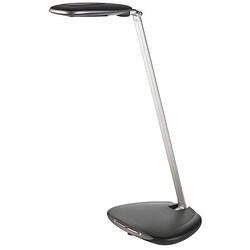 Foto van Bureaulamp alco led zwart/zilver 0,5 watt 18 leds 230 volt